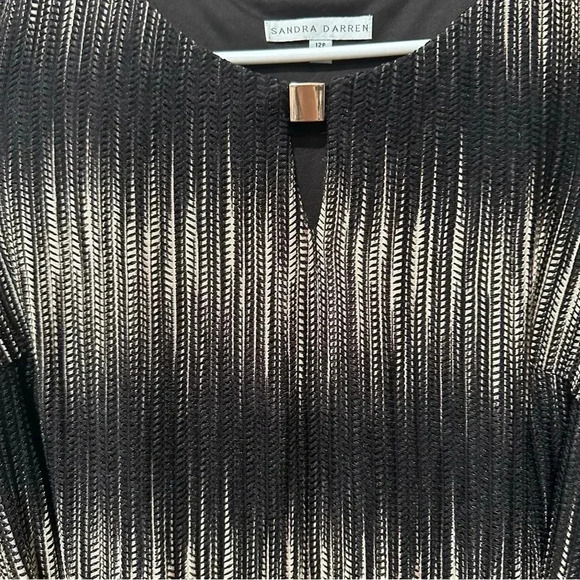 Sandra Darren dress 12p - Picture 5 of 10